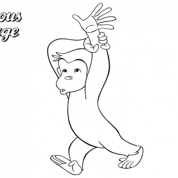 Curious George Coloring Pages Allie - Free Printable Coloring Pages