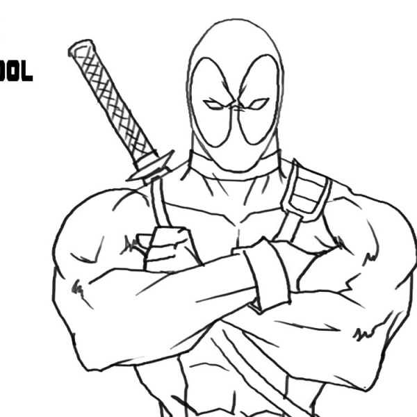 Baby Deadpool Coloring Pages by truze - Free Printable Coloring Pages