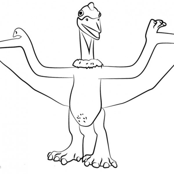 dino train coloring pages