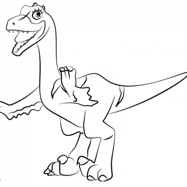 dino train coloring pages