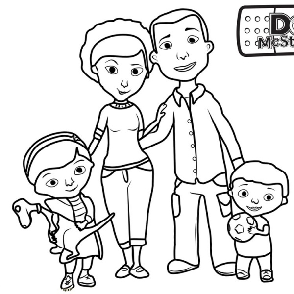 Coloring Pages of Doc McStuffins - Free Printable Coloring Pages