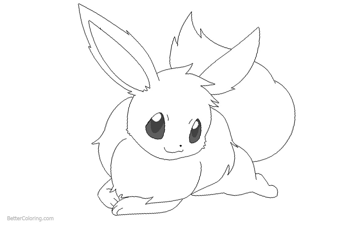 Eevee Coloring Pages Fan Fiction by michy123 - Free Printable Coloring ...