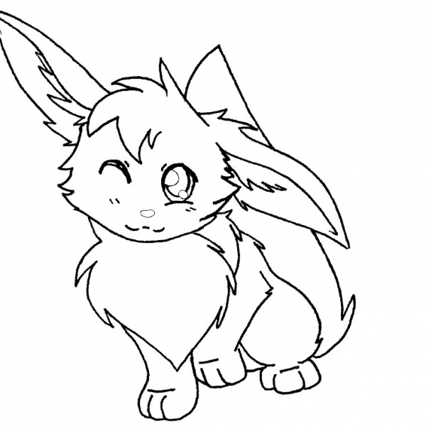 Eevee Evolutions Coloring Pages - Free Printable Coloring Pages