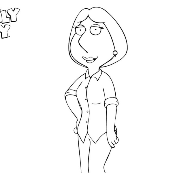 Family Guy Characters Coloring Pages - Free Printable Coloring Pages