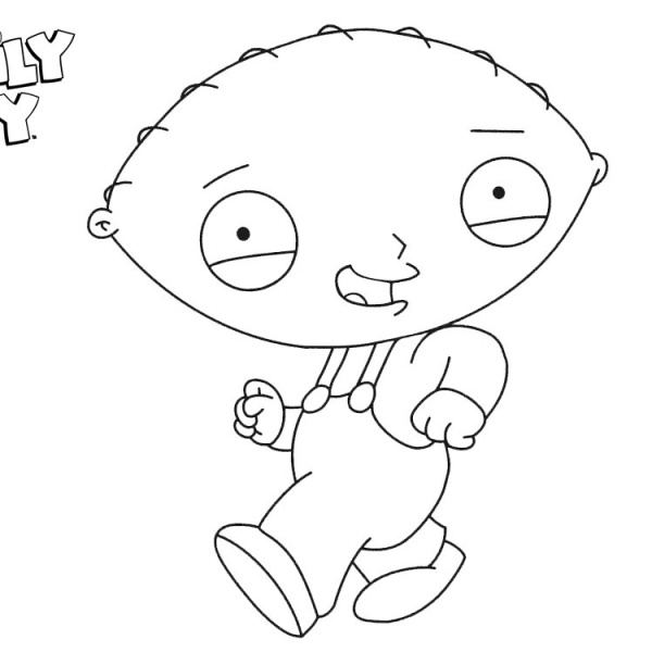 Family Guy Characters Coloring Pages - Free Printable Coloring Pages