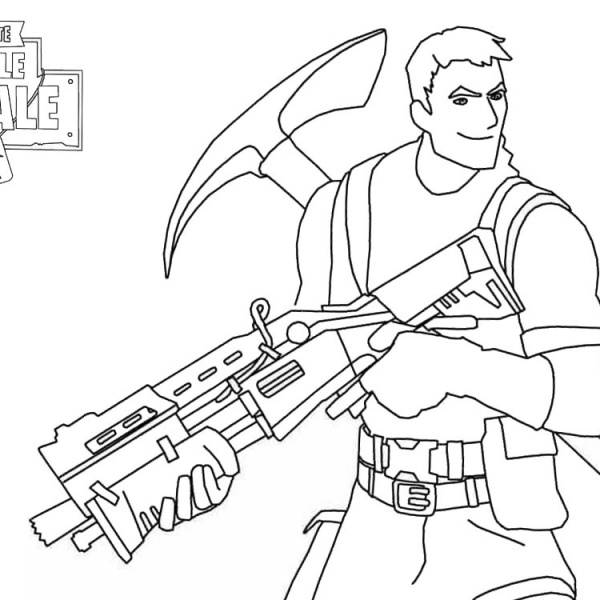Fortnite coloring pages monsters coming - Free Printable Coloring Pages