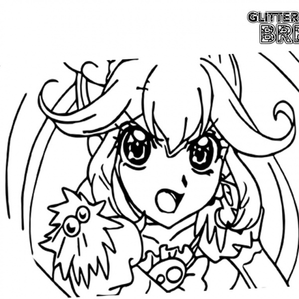 Glitter Force Coloring Pages - Free Printable Coloring Pages