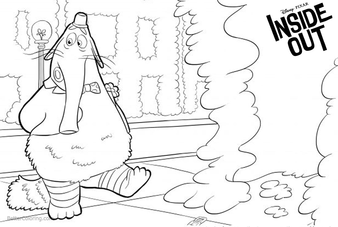 Printable Inside Out Bing Bong Coloring Pages - vrogue.co