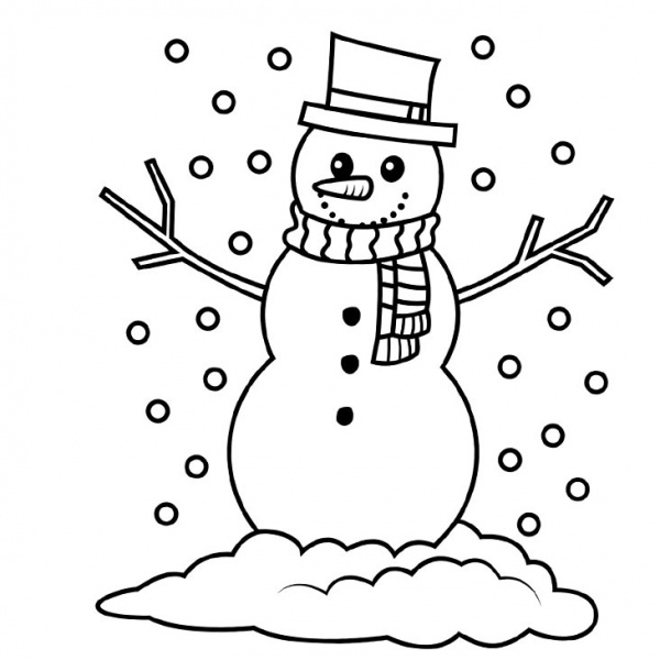 January Coloring Pages - Free Printable Coloring Pages
