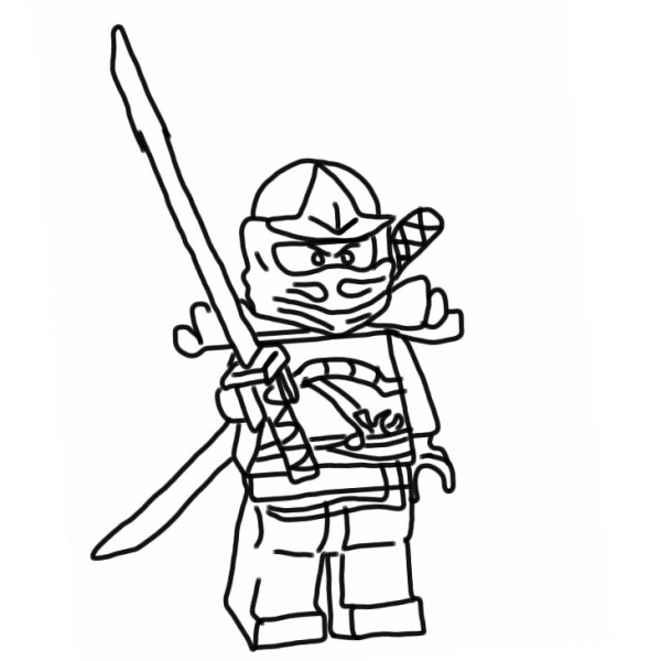 Evil Green Lego Ninjago Coloring Pages - Free Printable Coloring Pages