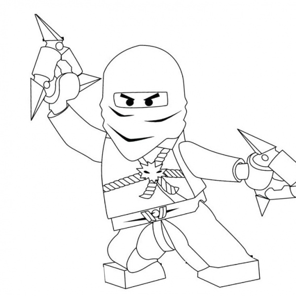 Characters from Lego Ninjago Coloring Pages - Free Printable Coloring Pages