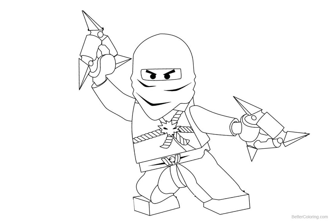 Lego Ninjago Coloring Pages Evil Green - Free Printable Coloring Pages