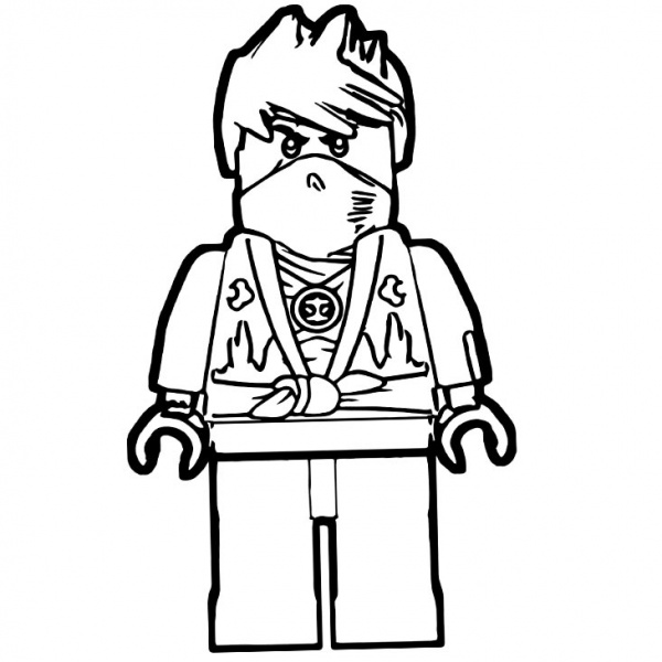 Evil Green Lego Ninjago Coloring Pages - Free Printable Coloring Pages