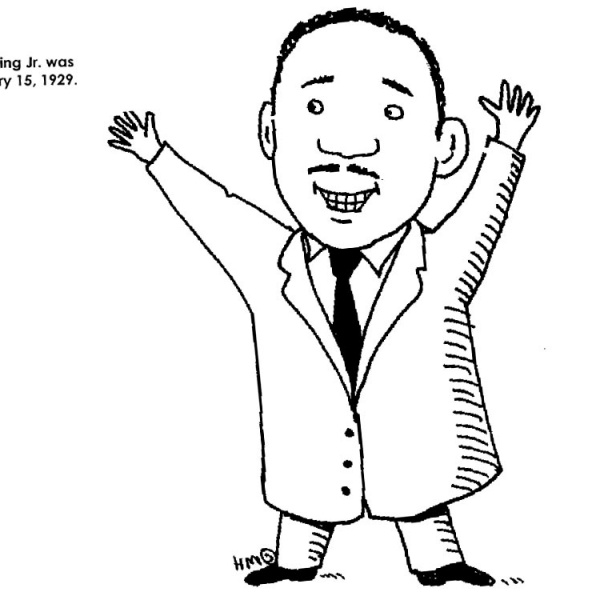 Martin Luther King Coloring Pages - Free Printable Coloring Pages