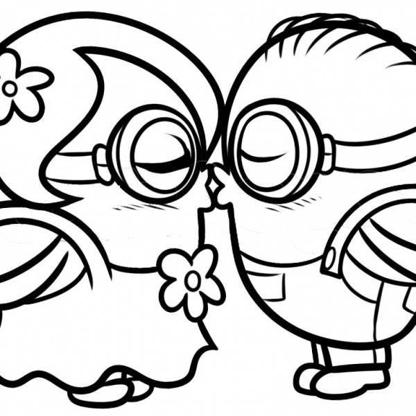 Minion Coloring Pages Vampire Style - Free Printable Coloring Pages