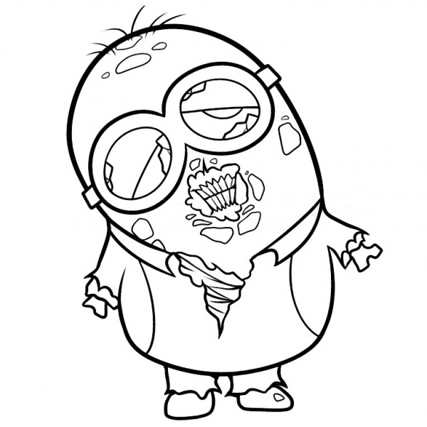 Minion Coloring Pages - Free Printable Coloring Pages