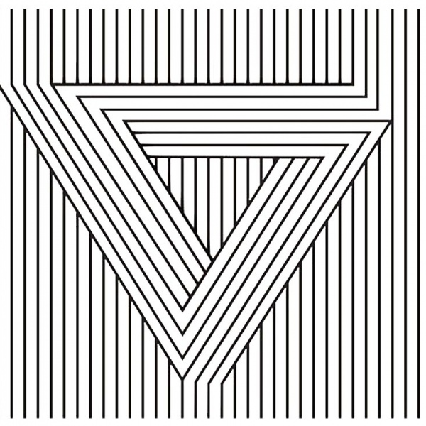 Optical Illusion Coloring Pages Impossible Ffigures Line Art - Free