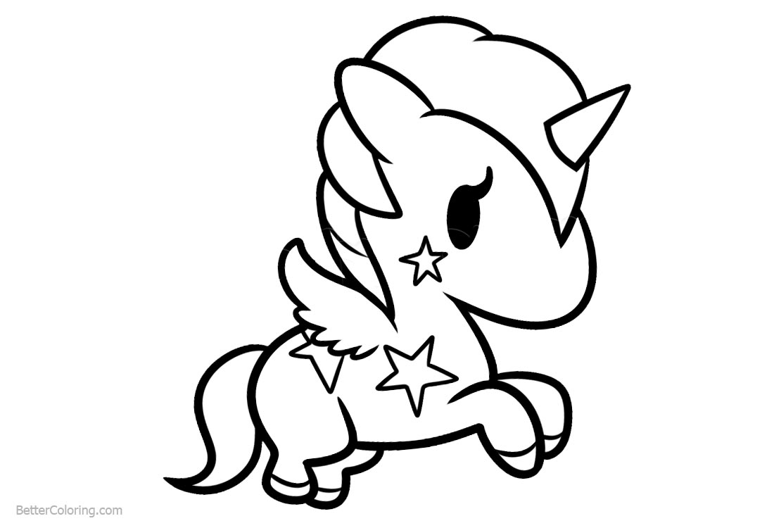 Cute easy unicorn coloring pages silopecine