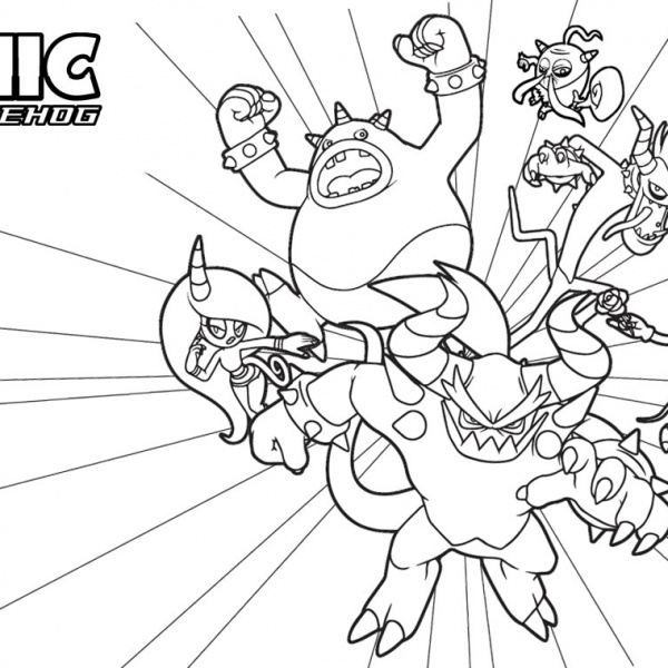 Sonic The Hedgehog Coloring Pages by 5catsonebowl - Free Printable ...