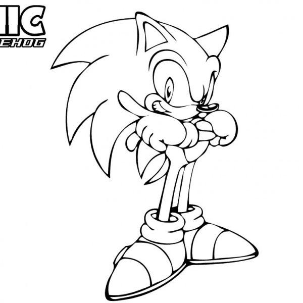 Sonic The Hedgehog Boom Coloring Pages