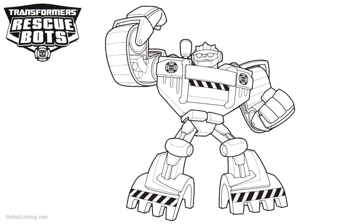 Transformers Rescue Bots Coloring Pages Clipart - Free Printable ...