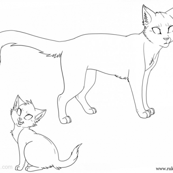 Winged Warrior Cats Coloring Pages - Free Printable Coloring Pages