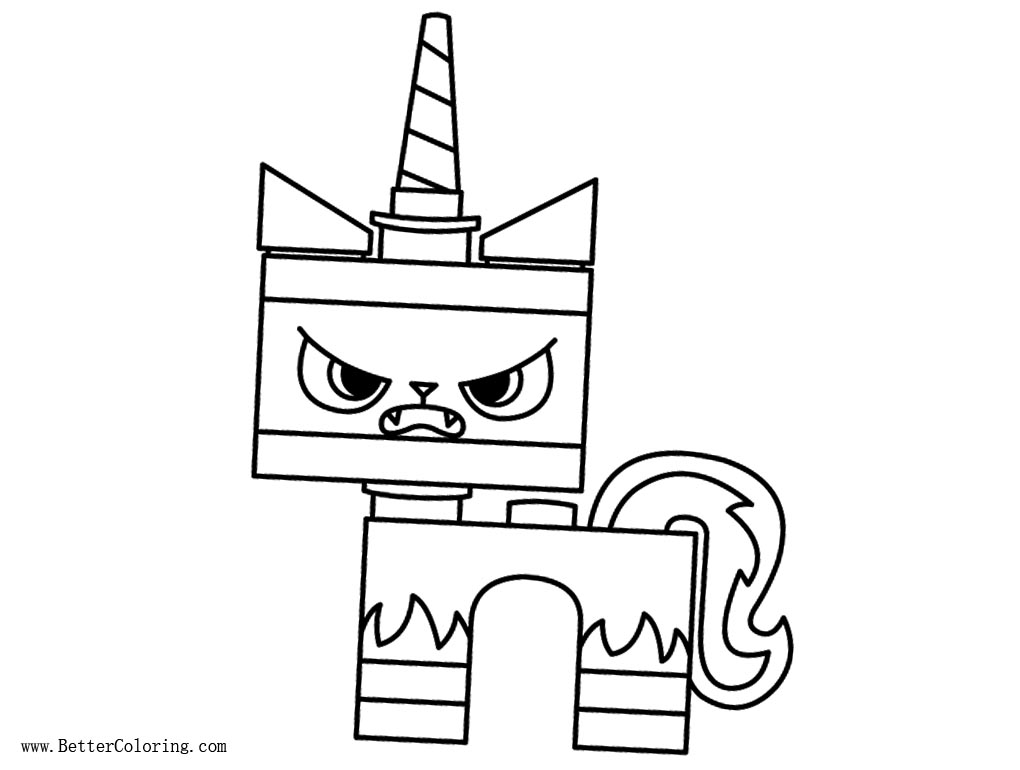 Colouring Pages Unikitty - coloringpages2019