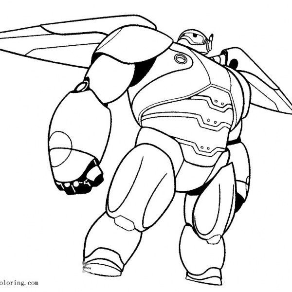 Big Hero 6 Coloring Pages - Free Printable Coloring Pages