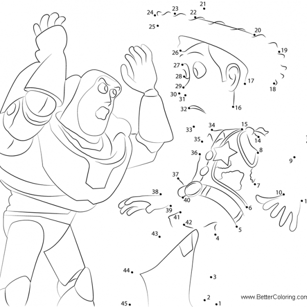 Toy Story Buzz Lightyear Coloring Pages - Free Printable Coloring Pages