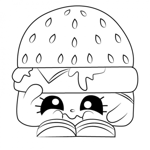 Pa Pizza Shopkins Coloring Pages Printable and Free - Free Printable ...