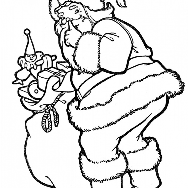 Christmas Coloring Pages - Free Printable Coloring Pages