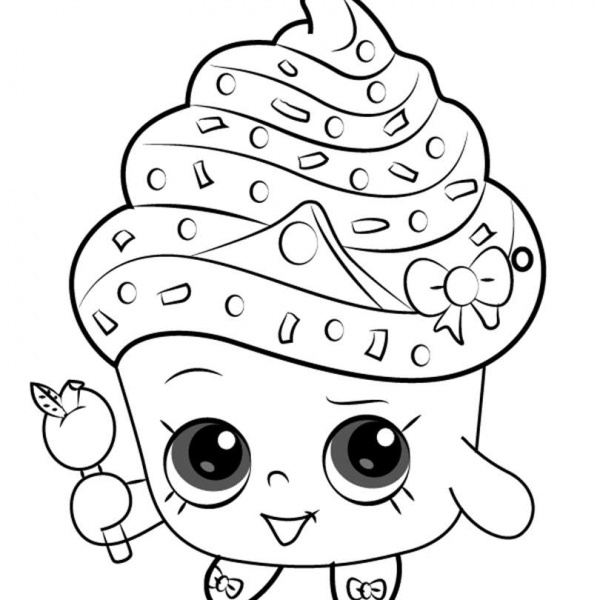 Pamela Pancake from Shopkins Coloring Pages - Free Printable Coloring Pages