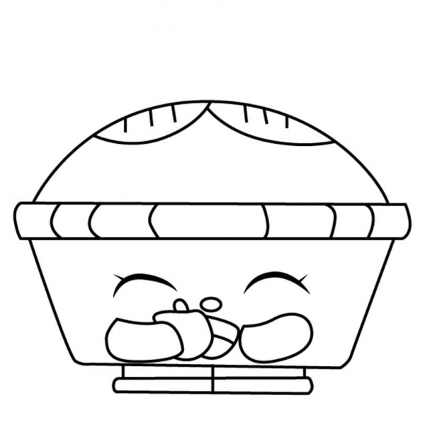 Shopkins Coloring Pages Chocklate - Free Printable Coloring Pages