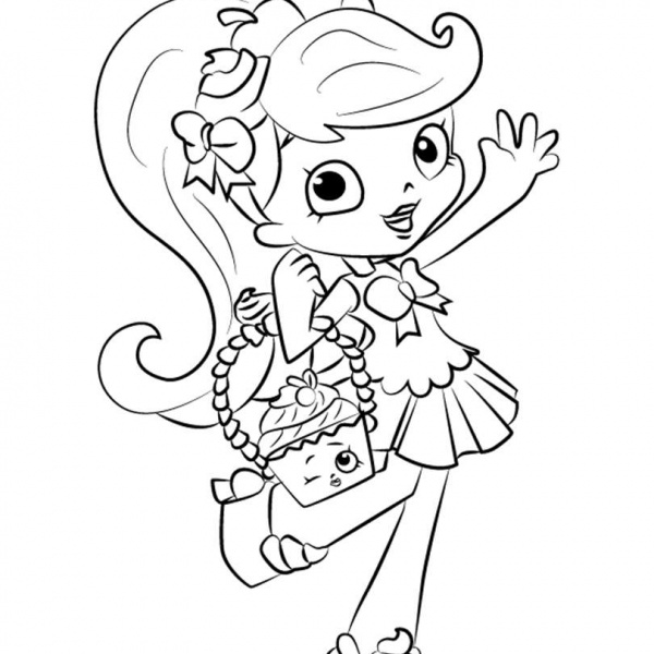 Ma Kettle from Shopkins Coloring Pages - Free Printable Coloring Pages