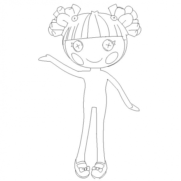 lalaloopsy coloring pages jewel sparkle free printable coloring pages