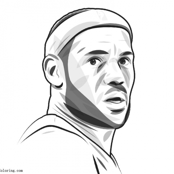 Lebron James Coloring Pages from Miami Heat Free Printable Coloring Pages