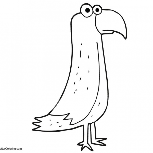 Parrots Coloring Pages Clipart - Free Printable Coloring Pages