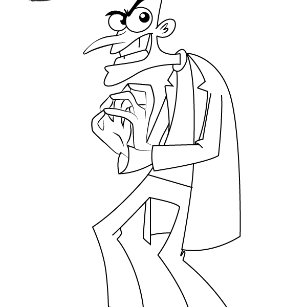 Phineas and Ferb Coloring Pages Milly - Free Printable Coloring Pages