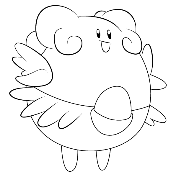 Pokemon Coloring Pages Gulpin - Free Printable Coloring Pages