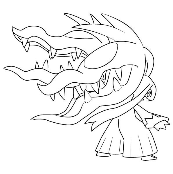 coloring pages of roserade pokemon