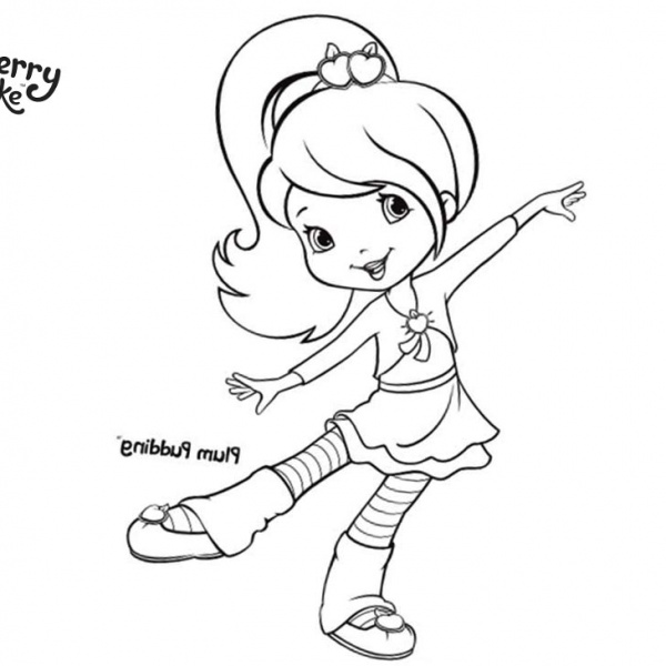 Strawberry Shortcake Coloring Pages - Free Printable Coloring Pages