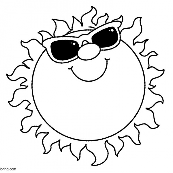 Summer Fun Coloring Pages - Free Printable Coloring Pages