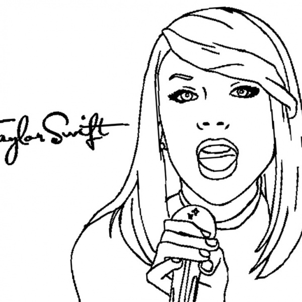 Pop Star and Celebrities Coloring Pages Coloring Pages - Free Printable ...