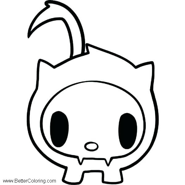 Tokidoki Characters Coloring Pages - Free Printable Coloring Pages CE8