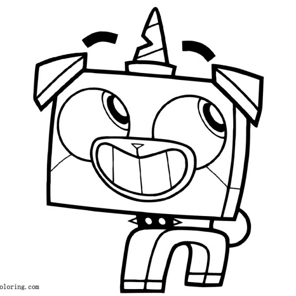 UniKitty Coloring Pages Dr Fox - Free Printable Coloring Pages