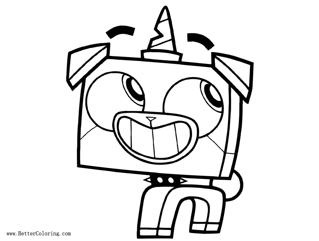 UniKitty Coloring Pages Puppycorn - Free Printable