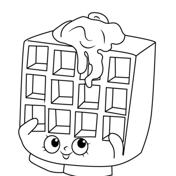 Popette from Shopkins Coloring Pages - Free Printable Coloring Pages