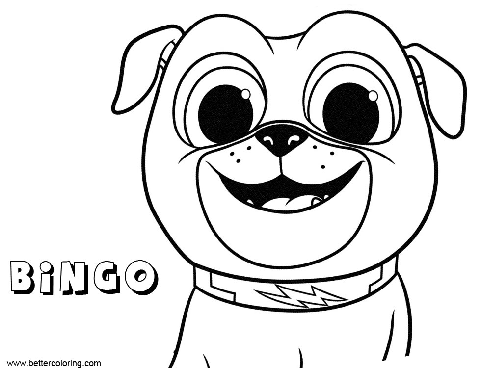 Download Disney Junior Puppy Dog Pals Coloring Pages