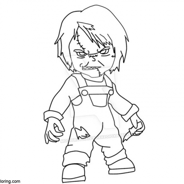 Chucky Coloring Pages - Free Printable Coloring Pages