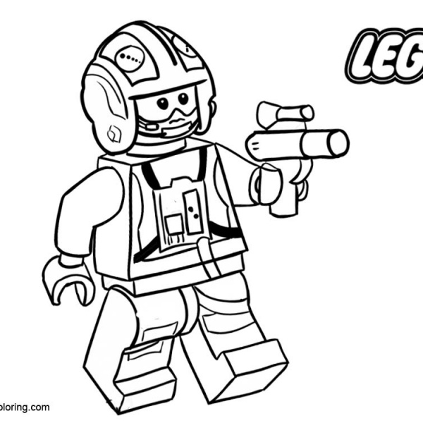 LEGO Superhero Coloring Pages Wolverine - Free Printable Coloring Pages